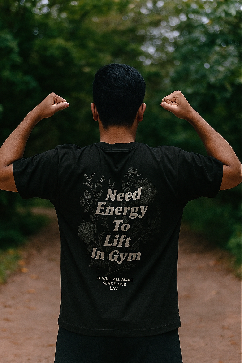 Oversized Lift & Bloom Motivation Unisex T-Shirt