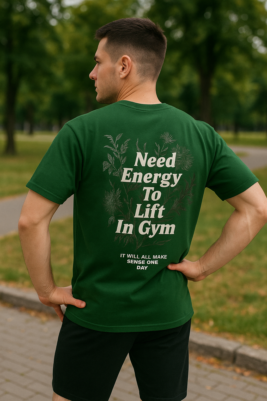 Oversized Lift & Bloom Motivation Unisex T-Shirt