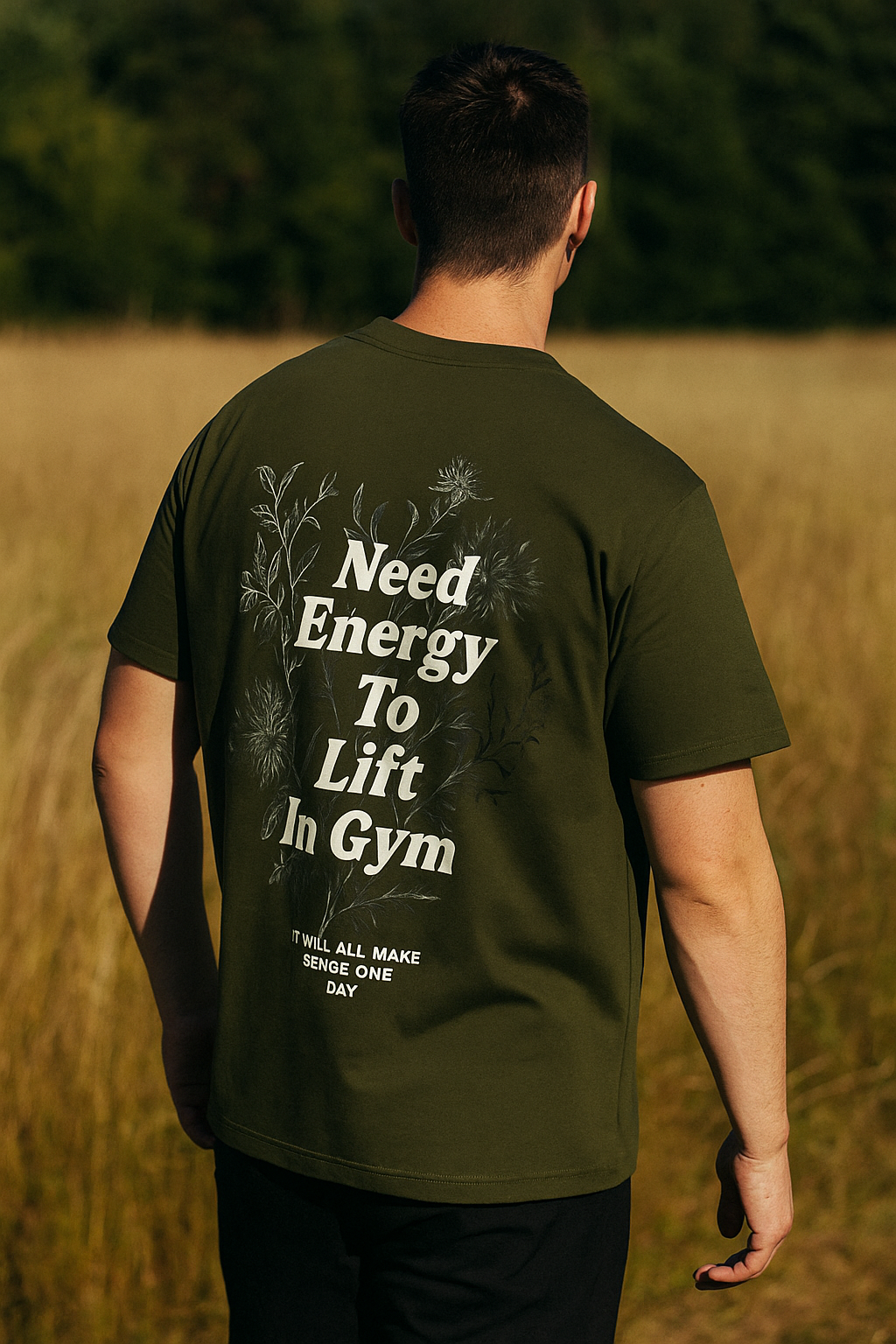 Oversized Lift & Bloom Motivation Unisex T-Shirt