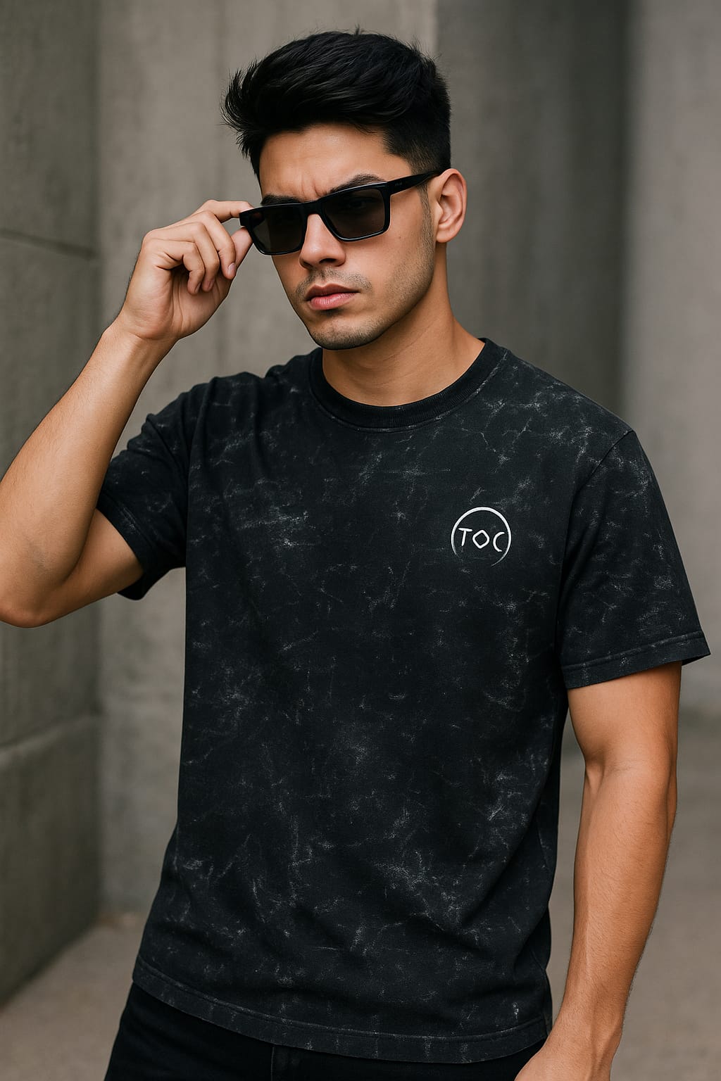 Oversized Void Washed Unisex T- Shirt