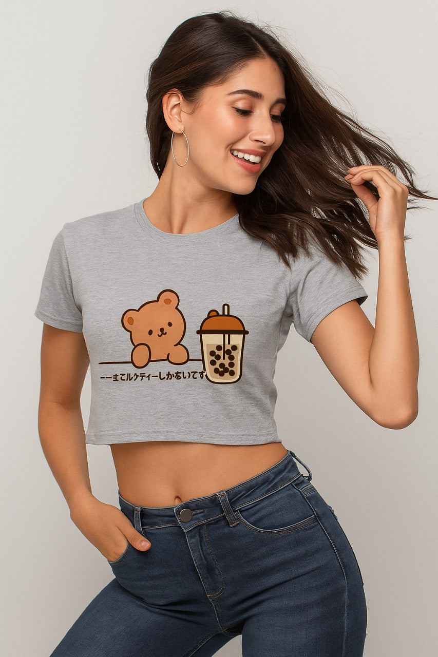Neko Boba Dreams Crop Top