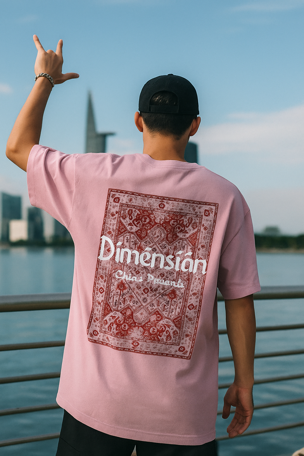 Oversized Dimension Drift Unisex T-Shirt