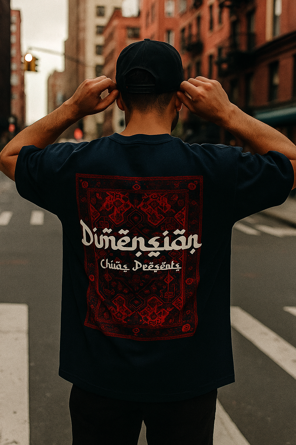Oversized Dimension Drift Unisex T-Shirt