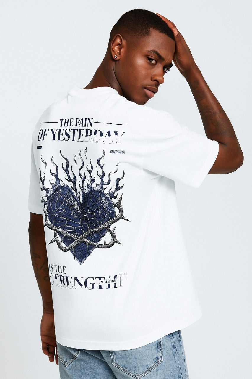 Oversized Forged in Pain Unisex T-Shirt