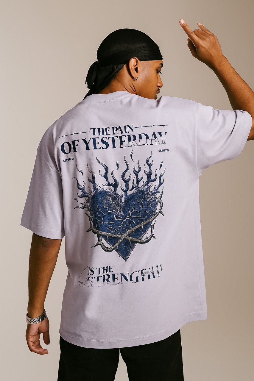 Oversized Forged in Pain Unisex T-Shirt