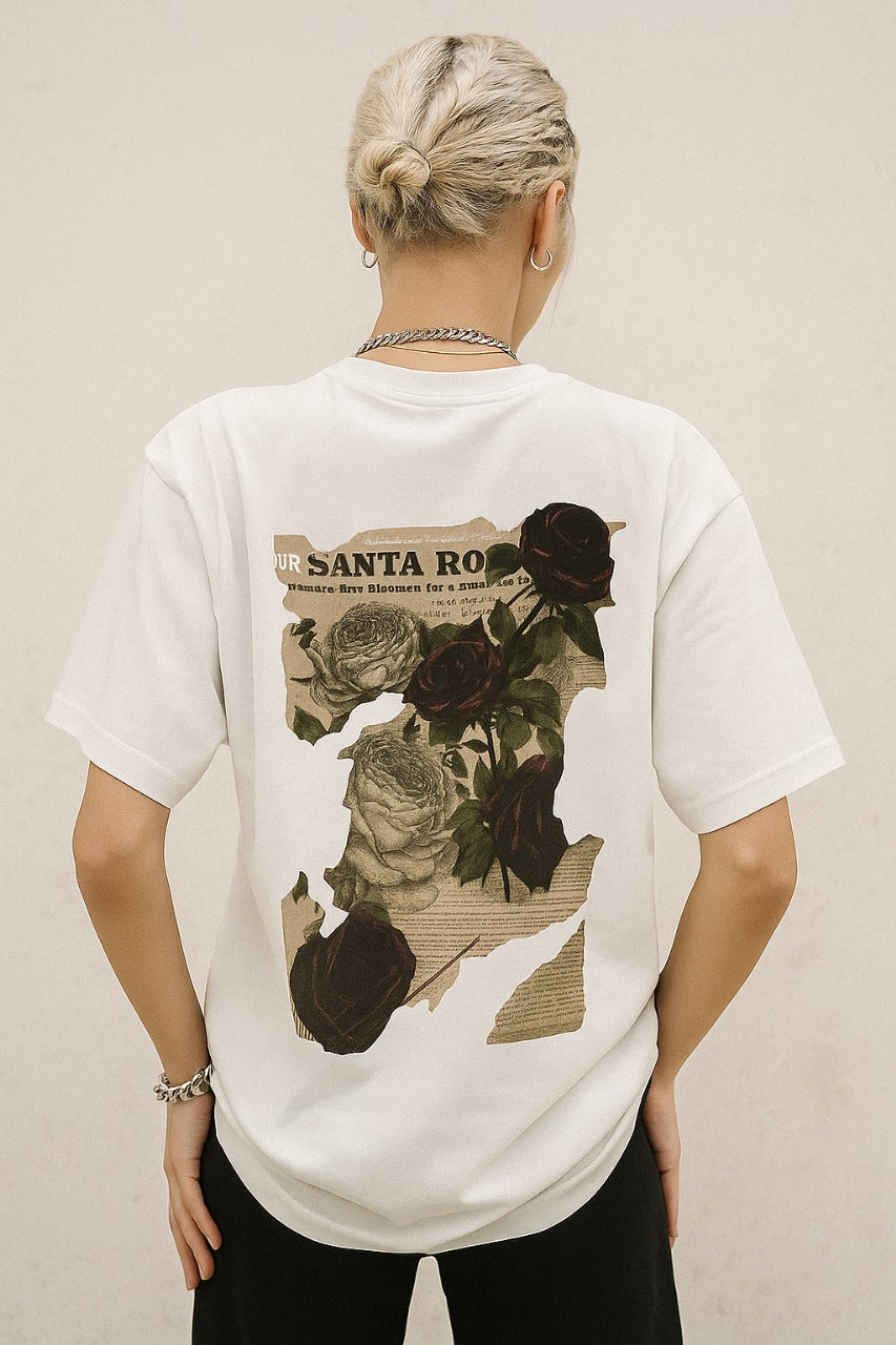 Oversized Vintage Bloom T-Shirt