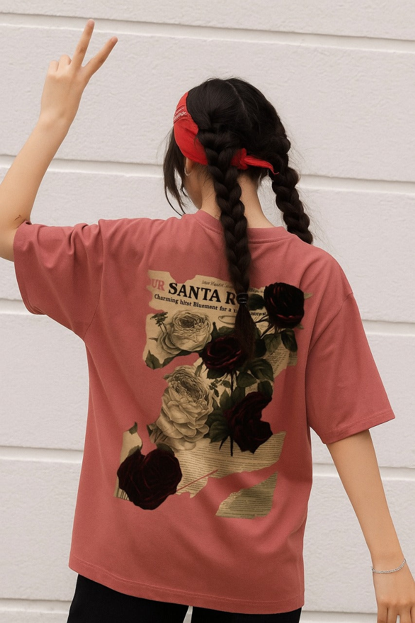 Oversized Vintage Bloom T-Shirt