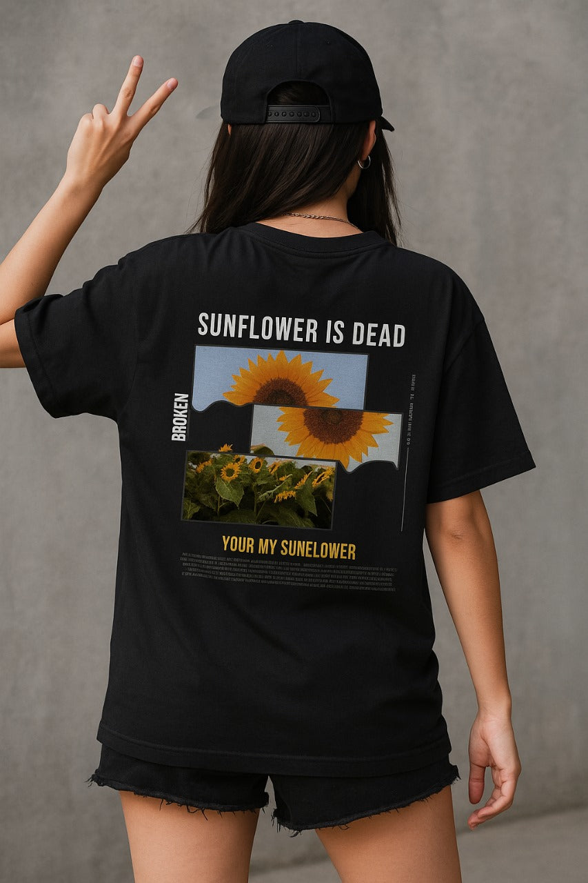 Oversized Petals & Pain T-Shirt