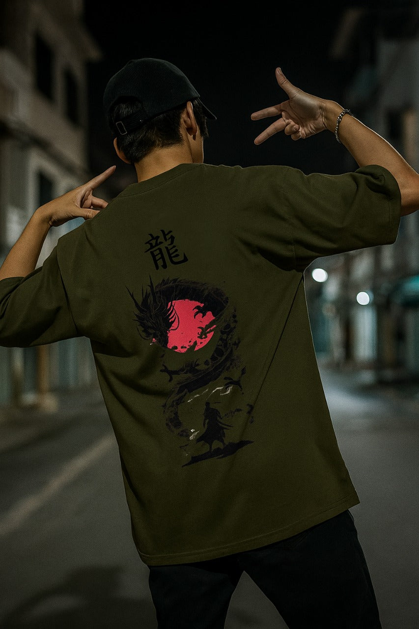 Oversized Ryujin Rise Unisex T-Shirt