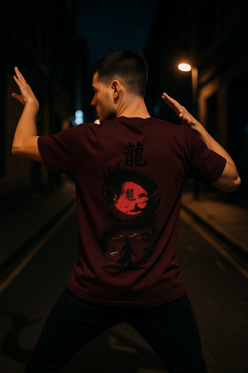 Oversized Ryujin Rise Unisex T-Shirt