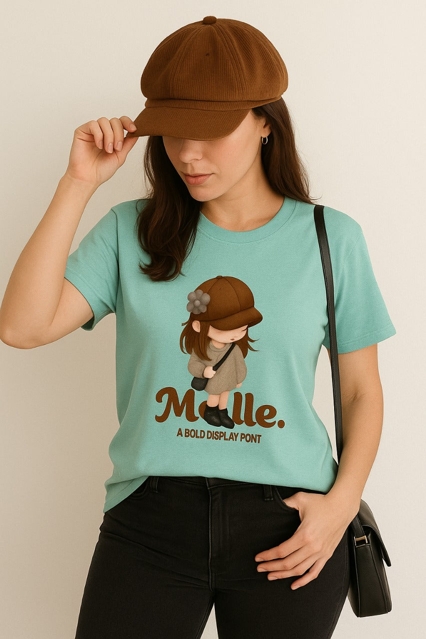 Oversized Cozy Girl T-Shirt