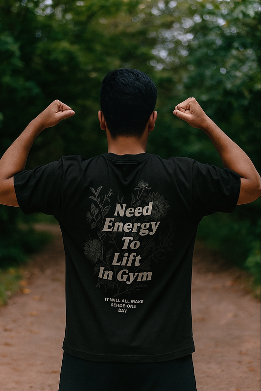 Oversized  Lift & Bloom Motivation Unisex T-Shirt