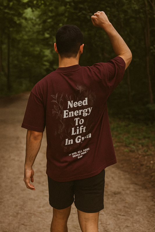 Oversized  Lift & Bloom Motivation Unisex T-Shirt