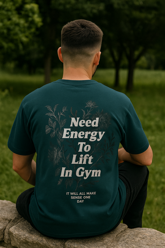 Oversized  Lift & Bloom Motivation Unisex T-Shirt