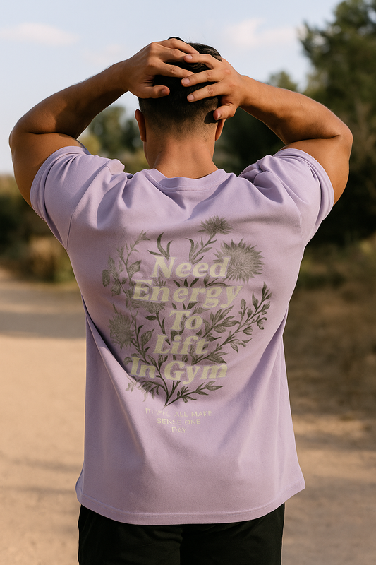 Oversized  Lift & Bloom Motivation Unisex T-Shirt