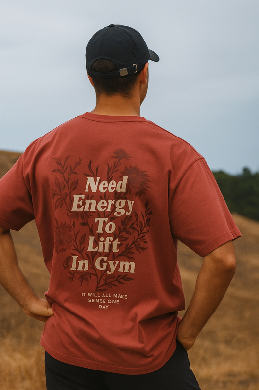 Oversized  Lift & Bloom Motivation Unisex T-Shirt