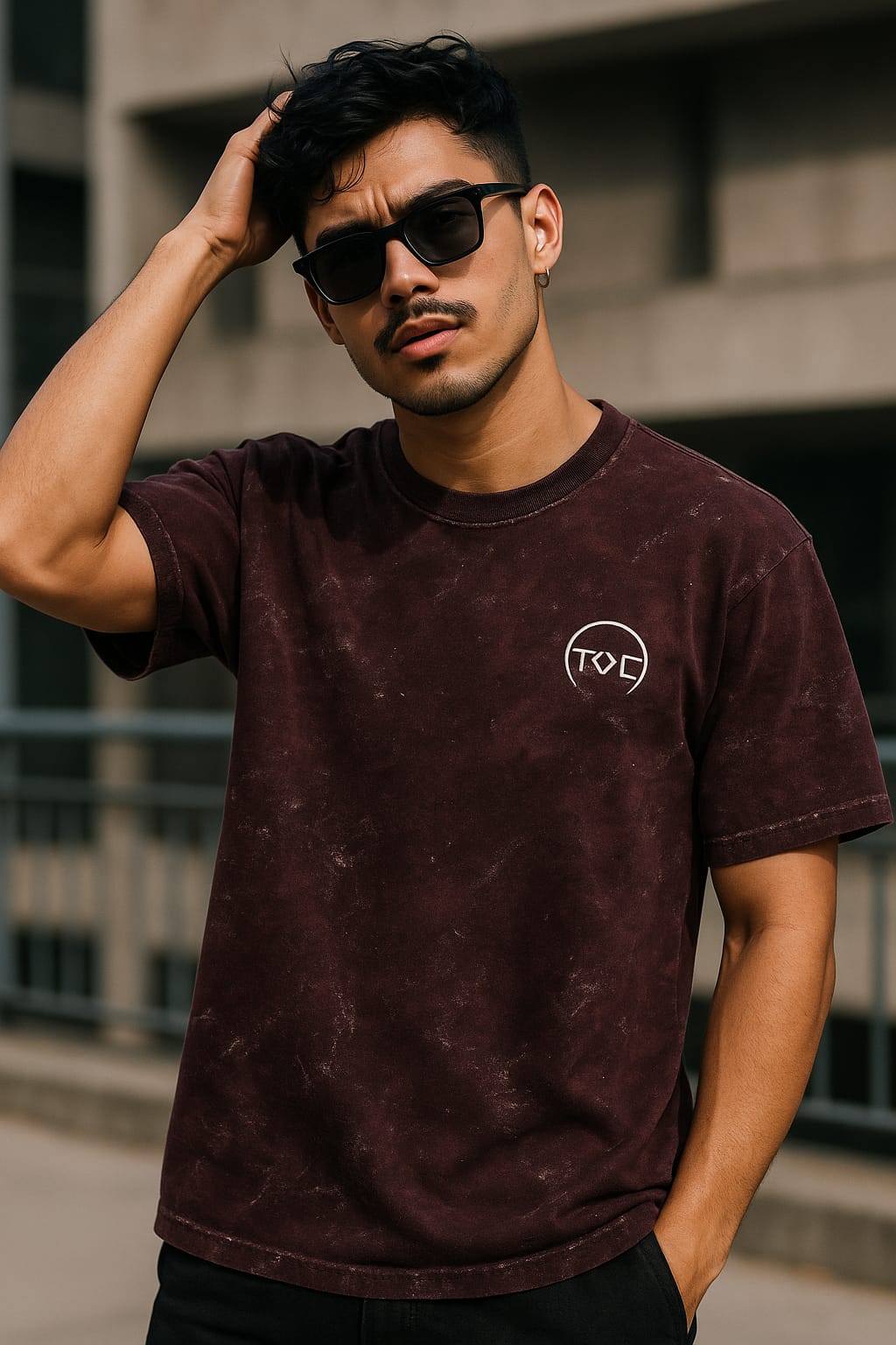 Oversized Void  Washed Unisex T- Shirt