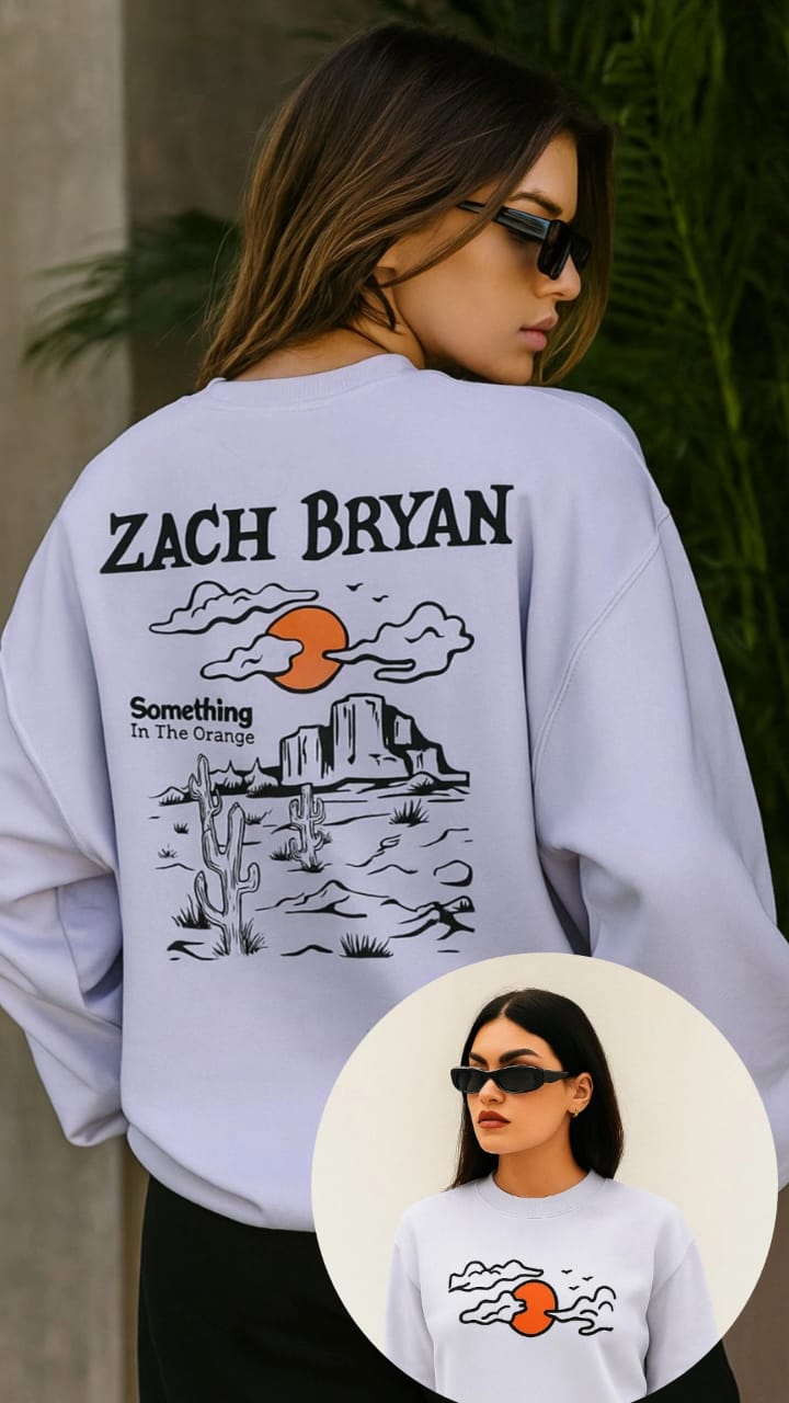 Desert In Orange  Sweatshirt