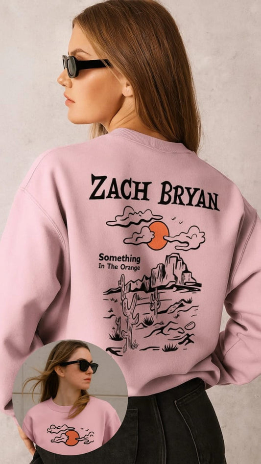 Desert In Orange  Sweatshirt