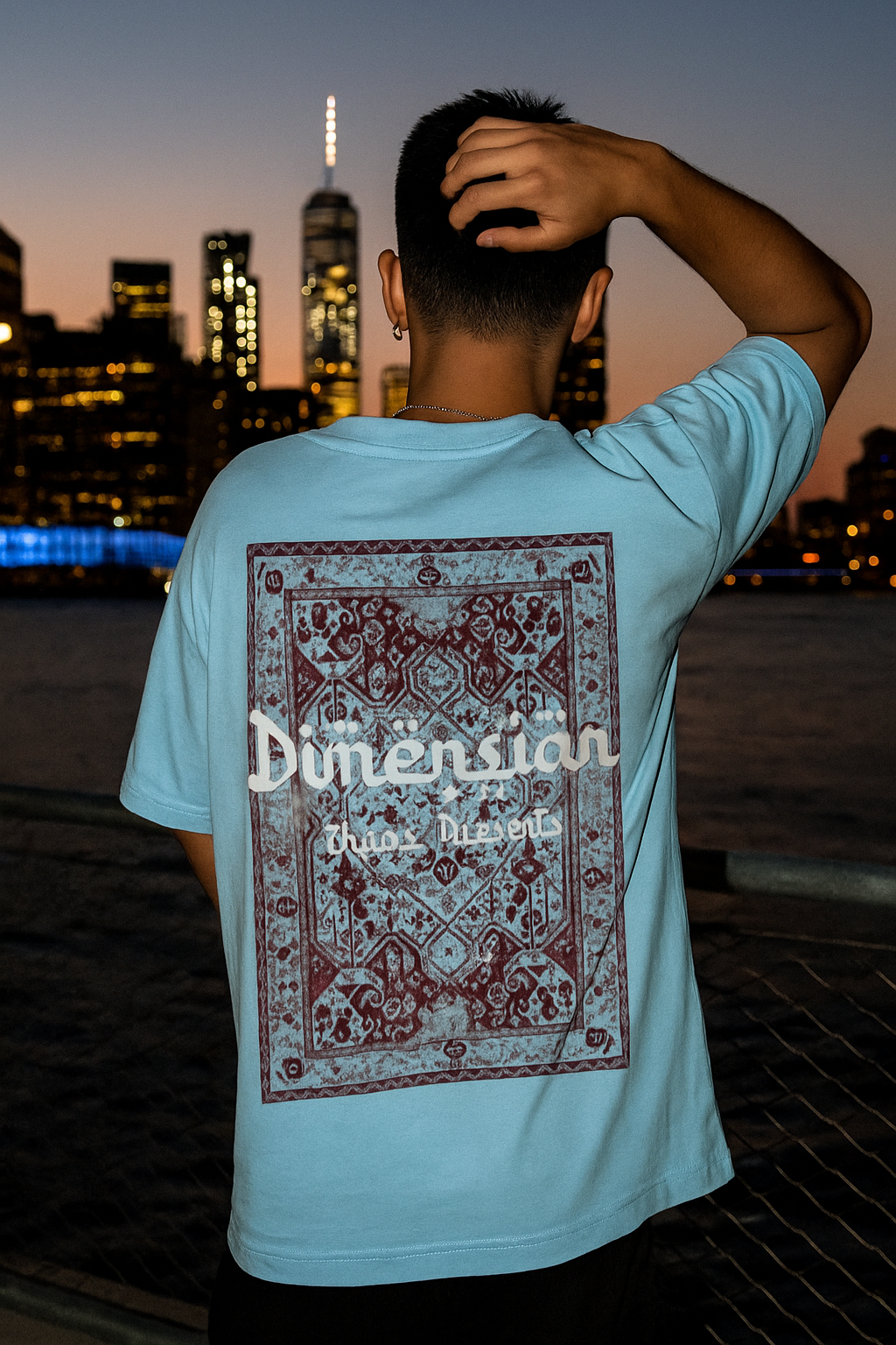Oversized Dimension Drift Unisex T-Shirt