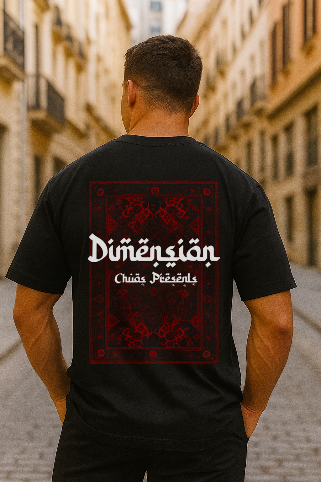 Oversized Dimension Drift Unisex T-Shirt
