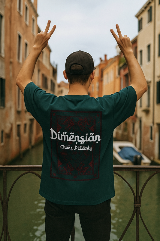 Oversized Dimension Drift Unisex T-Shirt