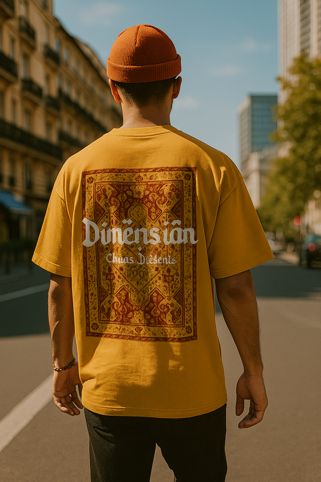 Oversized Dimension Drift Unisex T-Shirt