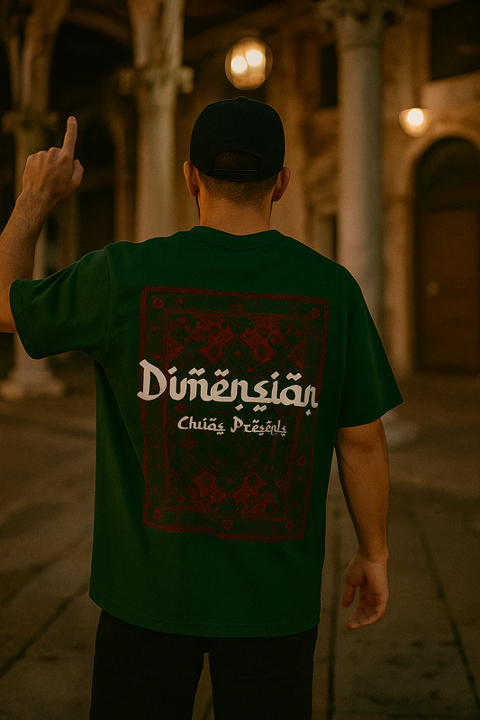 Oversized Dimension Drift Unisex T-Shirt