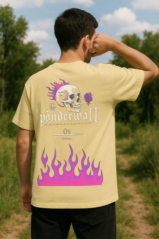 Oversized 'Ctrl Alt Die' Unisex T-Shirt