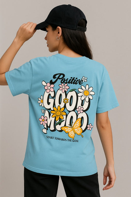 Oversized Floral Feel T-Shirt