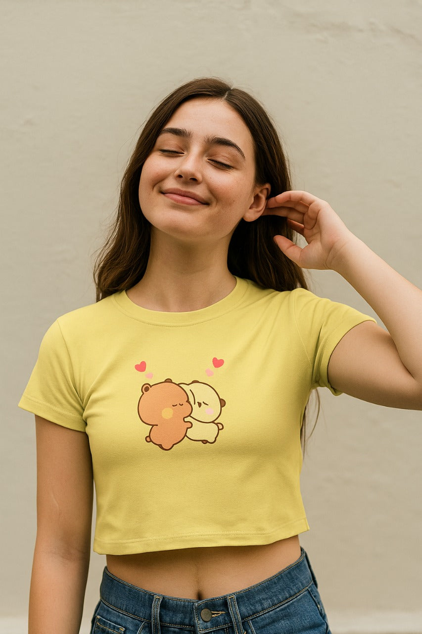 Bear Hugs Crop Top