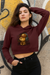 Cool Bear Cropped Hoodie