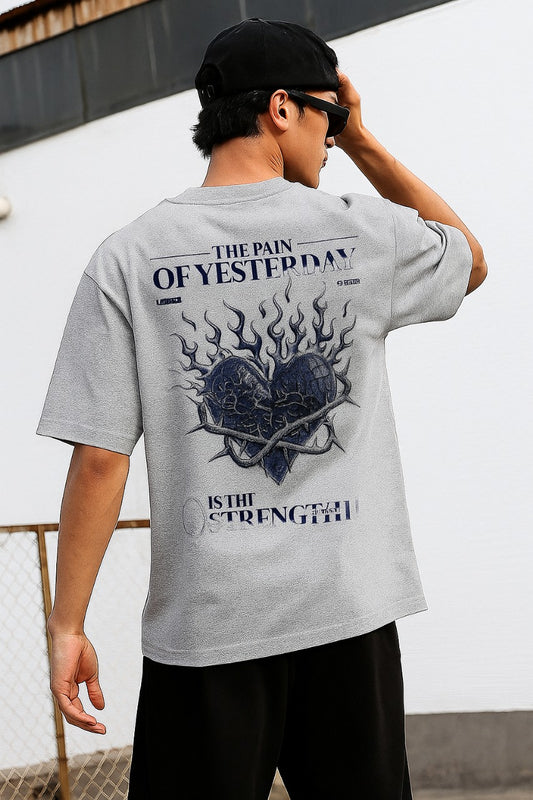 Oversized Forged in Pain Unisex T-Shirt