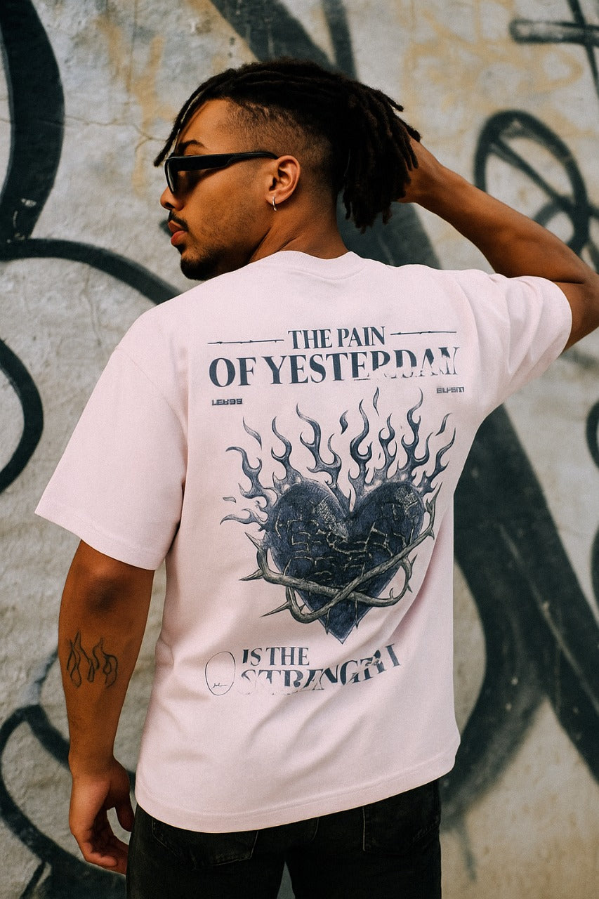 Oversized Forged in Pain Unisex T-Shirt