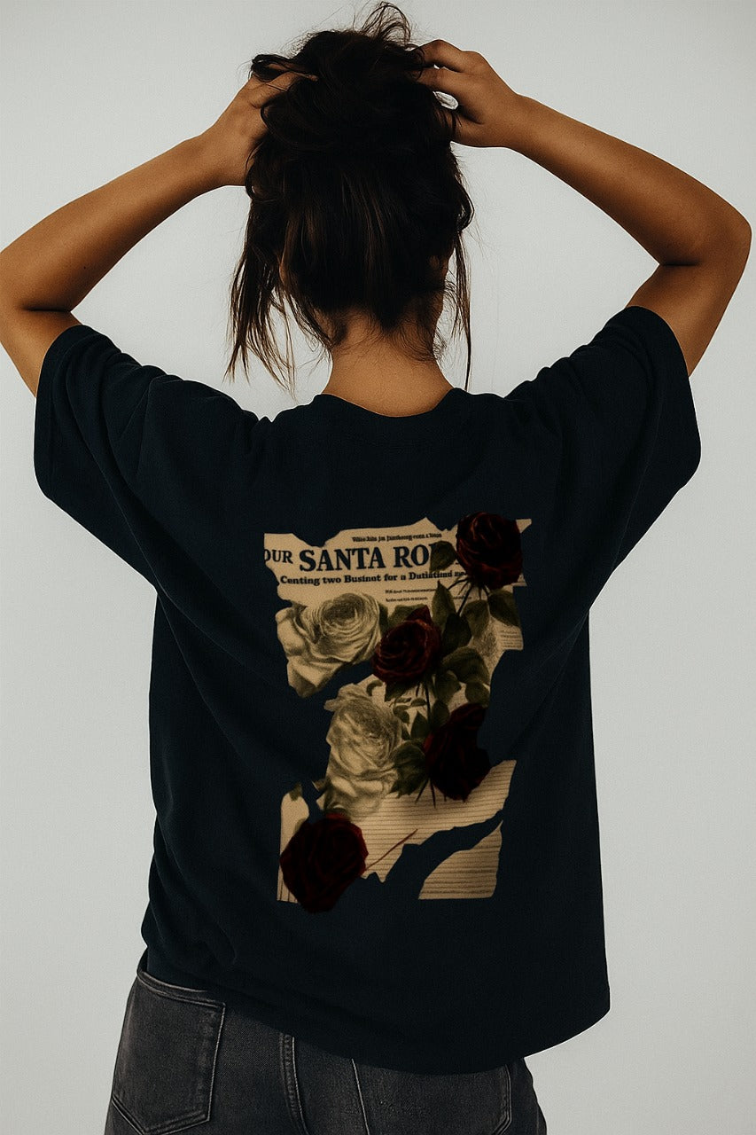 Oversized Vintage Bloom T-Shirt