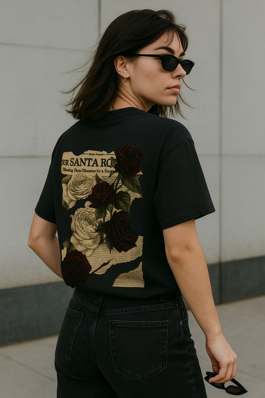 Oversized Vintage Bloom T-Shirt