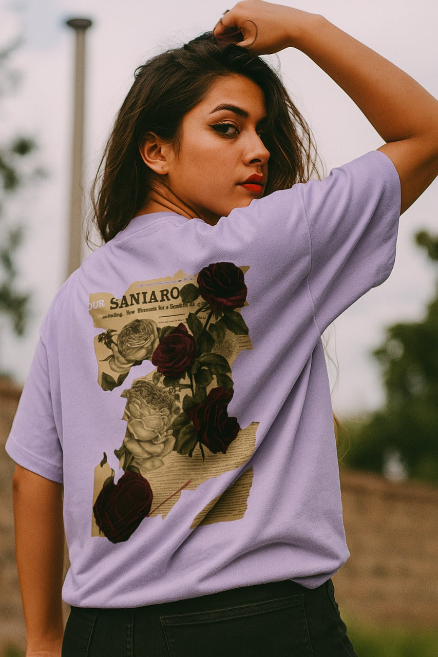 Oversized Vintage Bloom T-Shirt
