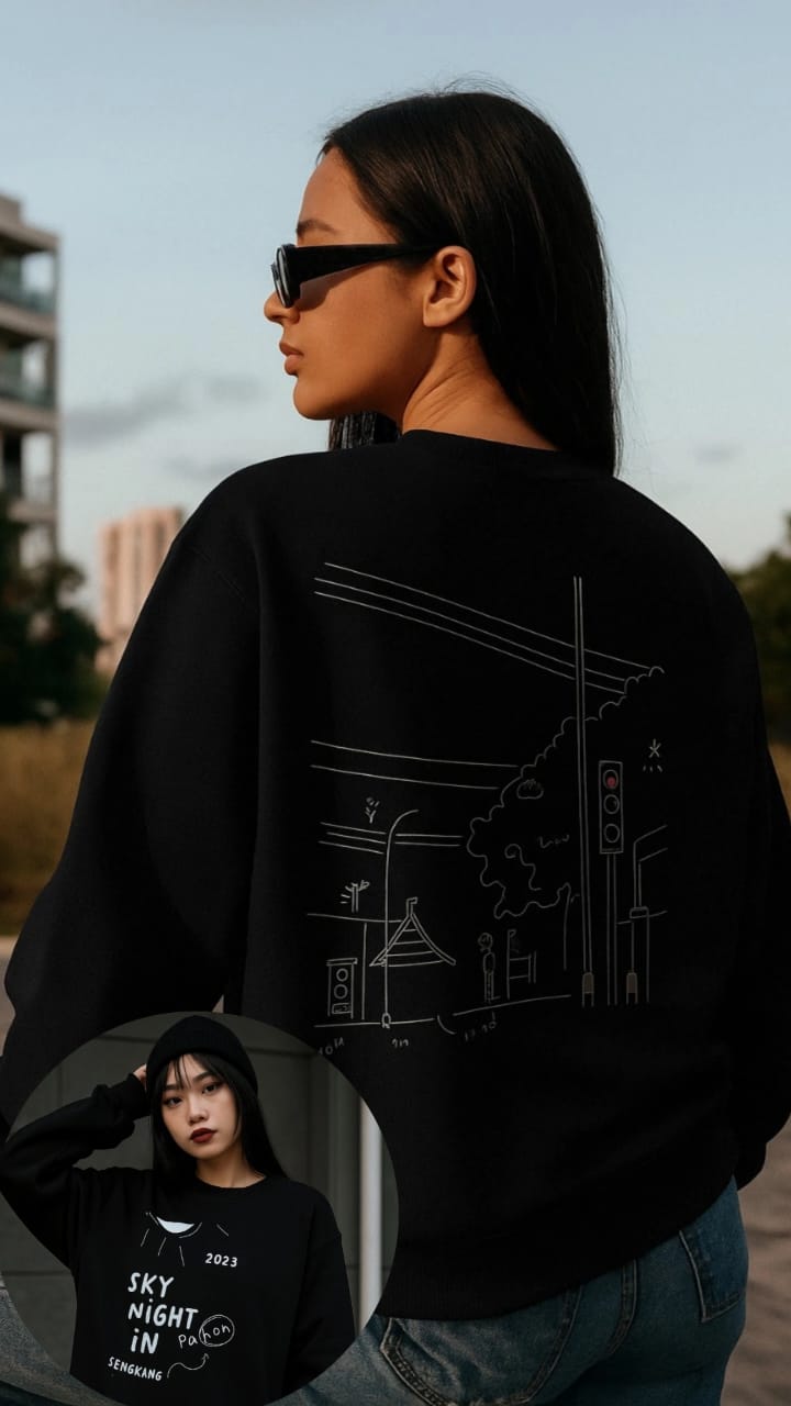 Urban Sketch Sweatshirt