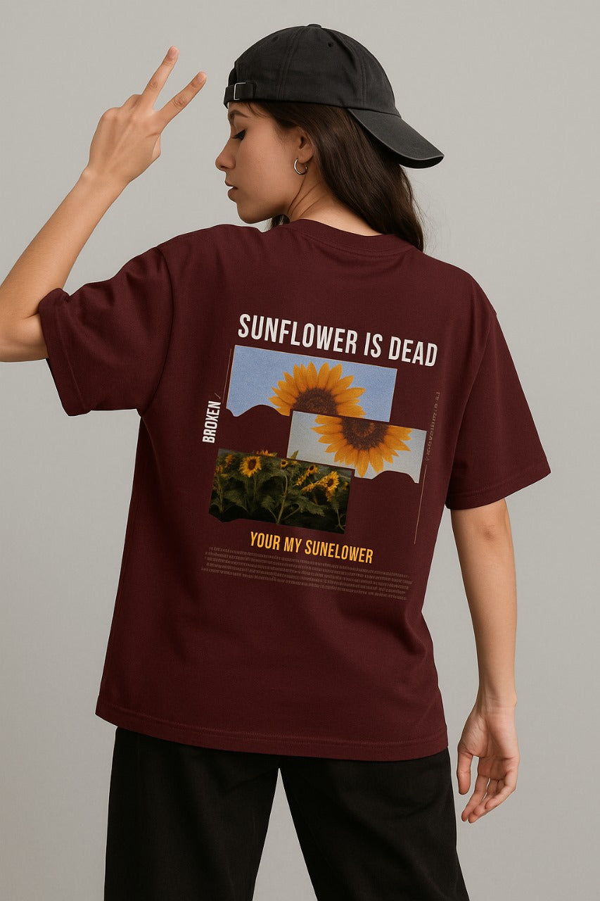 Oversized Petals & Pain T-Shirt