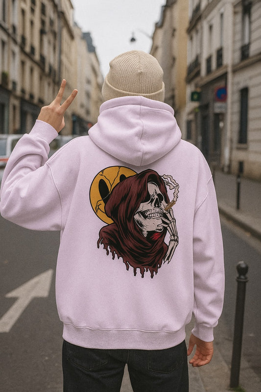 Oversized Dead Inside, Vibin’ Outside Unisex Hoodie