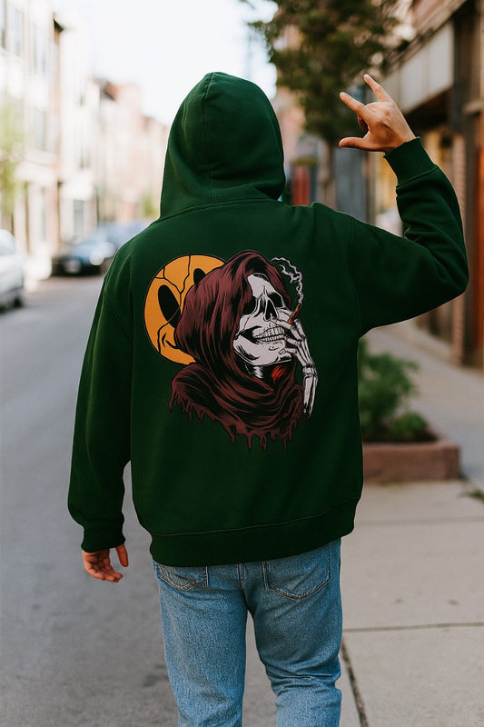 Oversized Dead Inside, Vibin’ Outside Unisex Hoodie