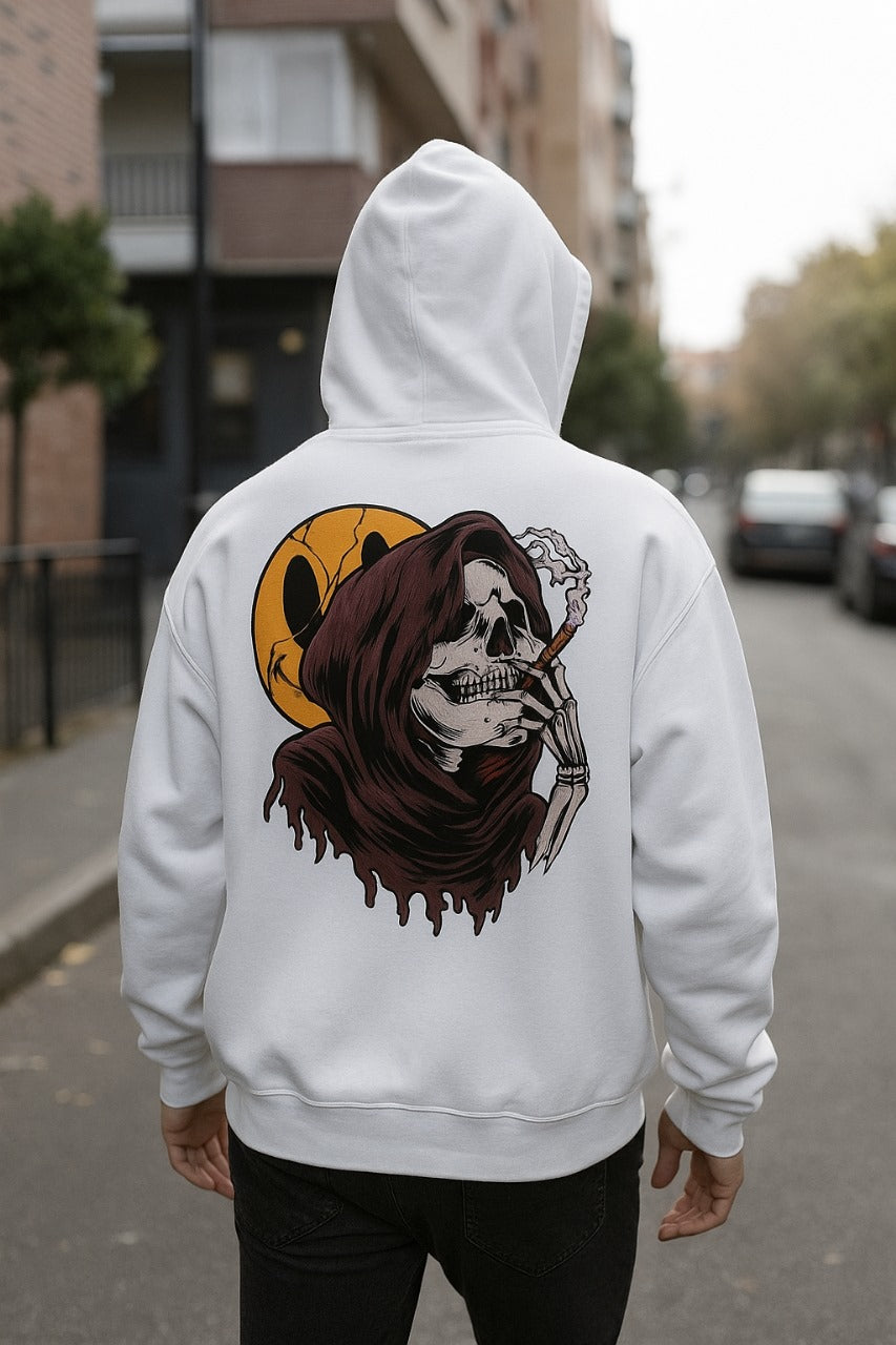 Oversized Dead Inside, Vibin’ Outside Unisex Hoodie