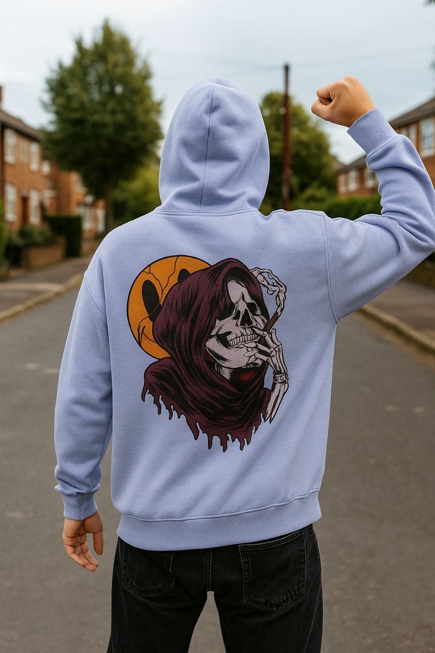 Oversized Dead Inside, Vibin’ Outside Unisex Hoodie
