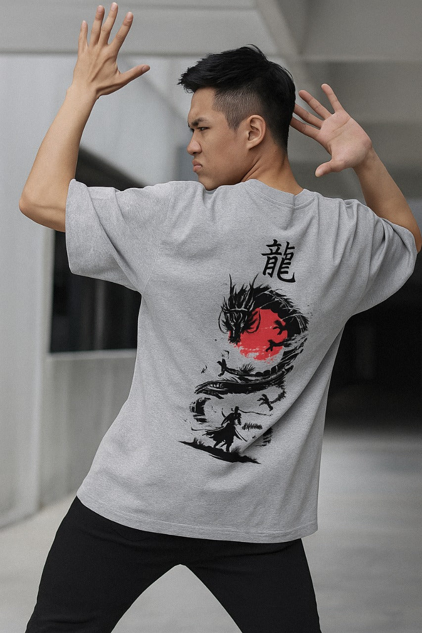 Oversized Ryujin Rise Unisex T-Shirt