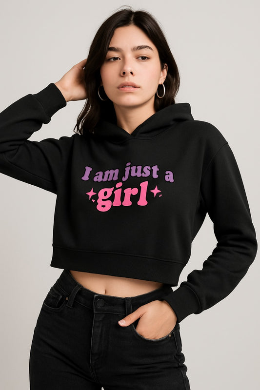 Grace With Grit Cropped Hoodie