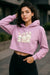 Cute Trio Bunny Cropped Hoodie