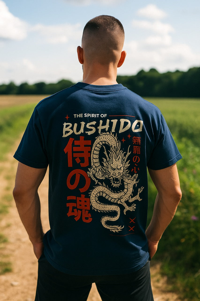 Oversized Bushido Flame Unisex T-Shirt